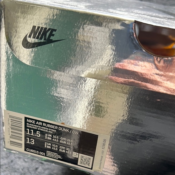 Nike Off White Rubber Dunks - Picture 7 of 7